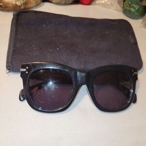 Celine OVERSIZED Lucy Asian Fit Black Sunnies (Some scratches on lens)